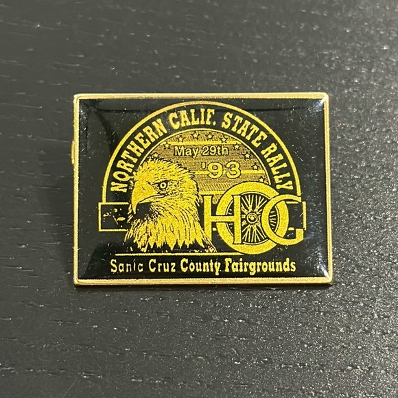 Harley-Davidson Vintage 1993 Northern California State Rally Pin - Picture 1 of 3